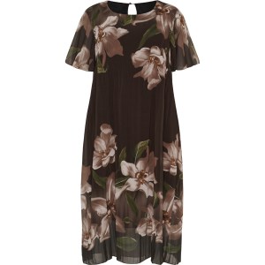 63337_Dark Brown w Big Flowers